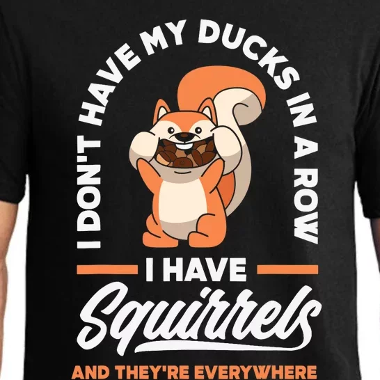 Funny Squirrel Pajama Set