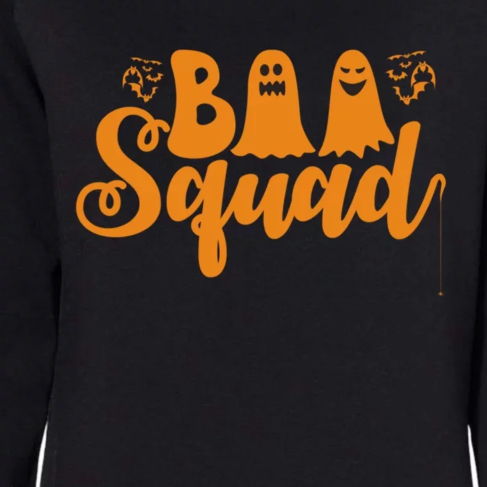 Funny Spooky Family Halloween Season Boo Squad Matching Idea Great Gift Womens California Wash Sweatshirt