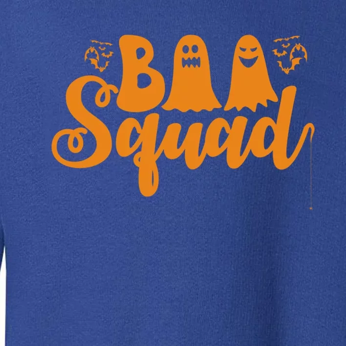 Funny Spooky Family Halloween Season Boo Squad Matching Idea Great Gift Toddler Sweatshirt