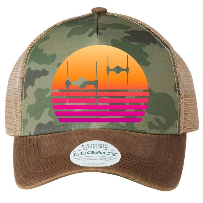 Fighter Sunset Legacy Tie Dye Trucker Hat