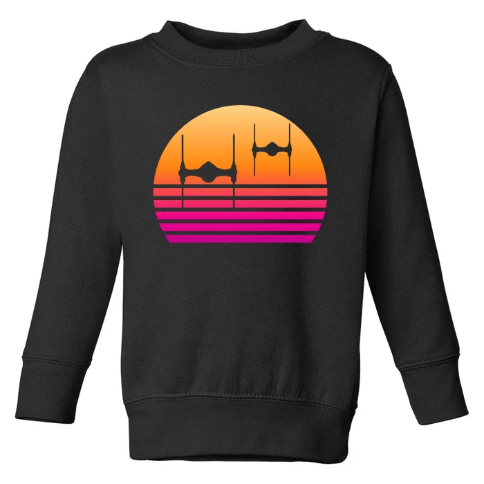 Fighter Sunset Toddler Sweatshirt