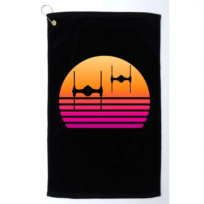 Fighter Sunset Platinum Collection Golf Towel