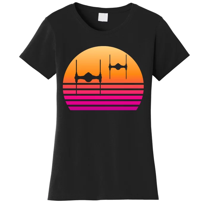 Fighter Sunset Women's T-Shirt