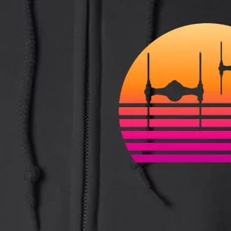 Fighter Sunset Full Zip Hoodie