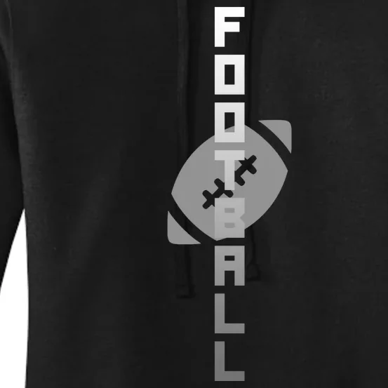 Football Sports Fan Logo Women's Pullover Hoodie