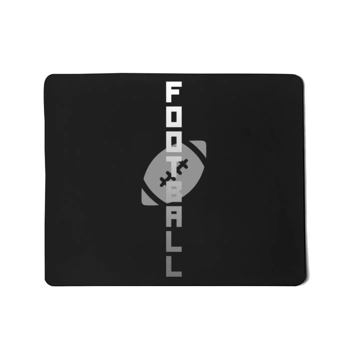 Football Sports Fan Logo Mousepad