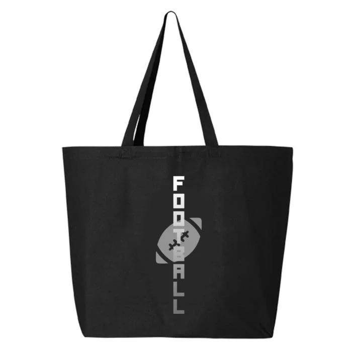 Football Sports Fan Logo 25L Jumbo Tote