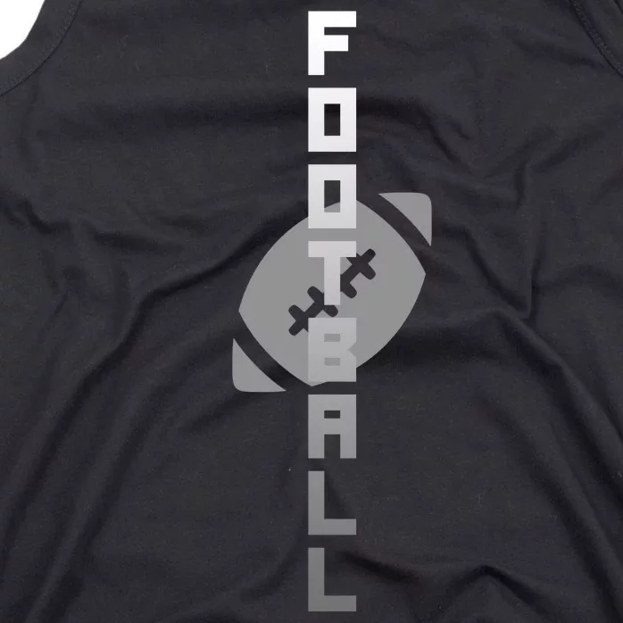 Football Sports Fan Logo Tank Top