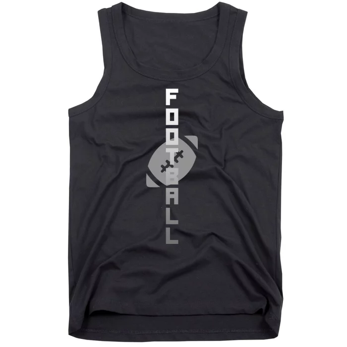 Football Sports Fan Logo Tank Top