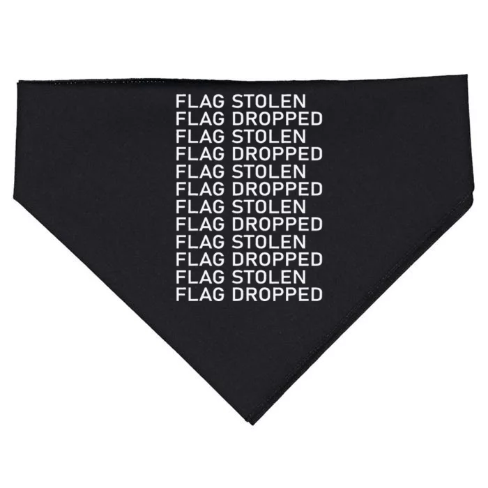 Flag Stolen Flag Dropped USA-Made Doggie Bandana