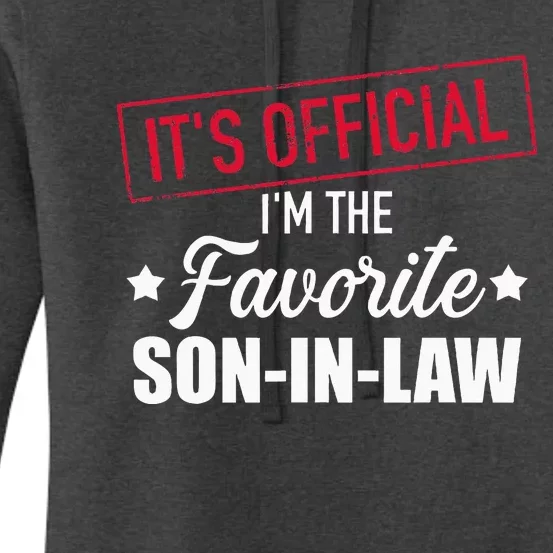 Favorite Soninlaw From Motherinlaw Or Fatherinlaw Women's Pullover Hoodie