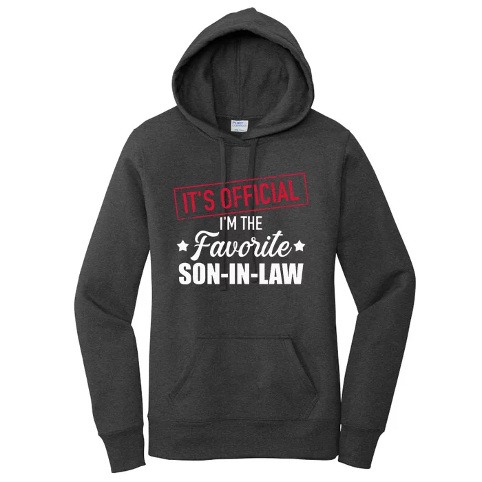 Favorite Soninlaw From Motherinlaw Or Fatherinlaw Women's Pullover Hoodie