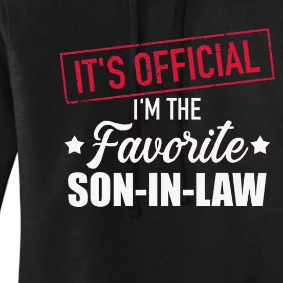 Favorite soninlaw from motherinlaw or fatherinlaw Women's Pullover Hoodie