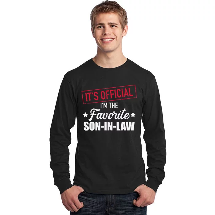 Favorite soninlaw from motherinlaw or fatherinlaw Tall Long Sleeve T-Shirt