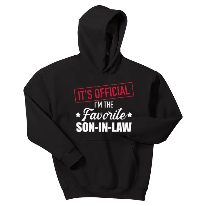 Favorite soninlaw from motherinlaw or fatherinlaw Kids Hoodie