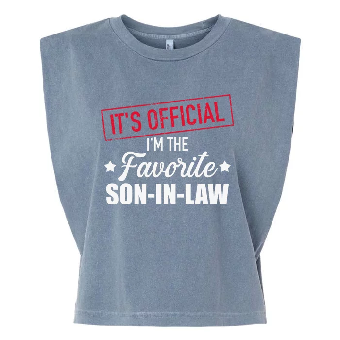 Favorite soninlaw from motherinlaw or fatherinlaw Garment-Dyed Women's Muscle Tee