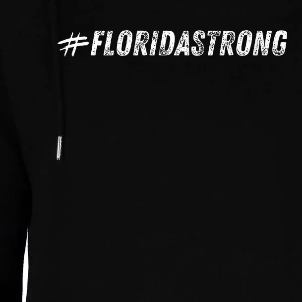 Florida Strong Womens Funnel Neck Pullover Hood