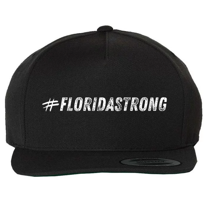 Florida Strong Wool Snapback Cap