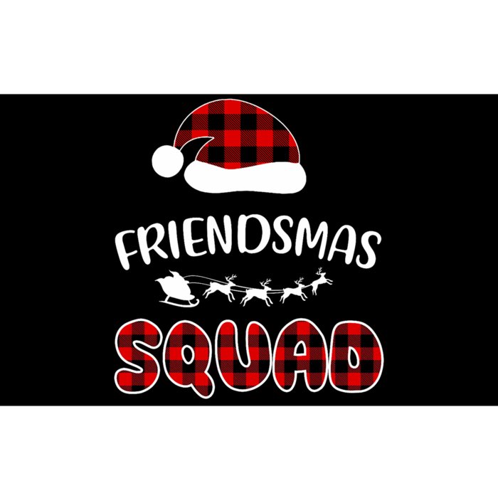 Friendsmas Squad Funny Xmas Light Family Matching Pajamas Bumper Sticker