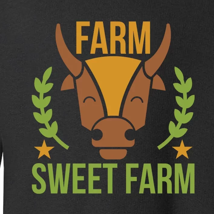 Farm Sweet Farm Toddler Sweatshirt