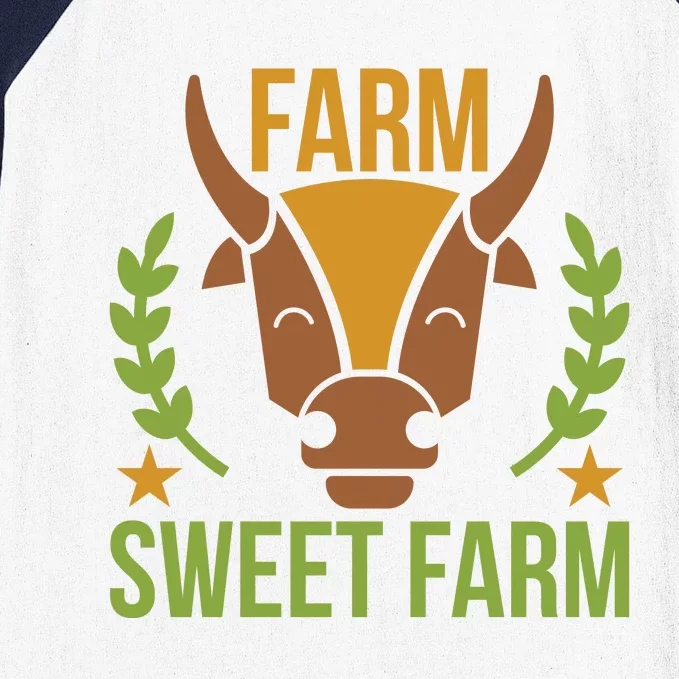 Farm Sweet Farm Baseball Sleeve Shirt