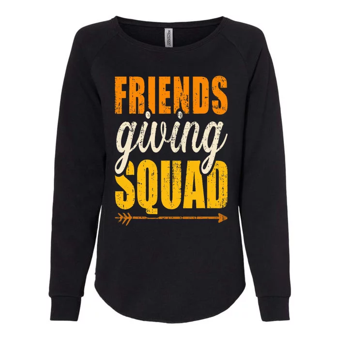 Friendsgiving squad for thanksgiving party with friends Womens California Wash Sweatshirt