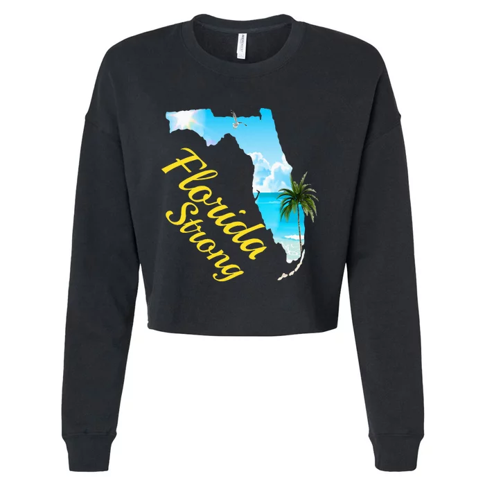 Florida Strong Cropped Pullover Crew