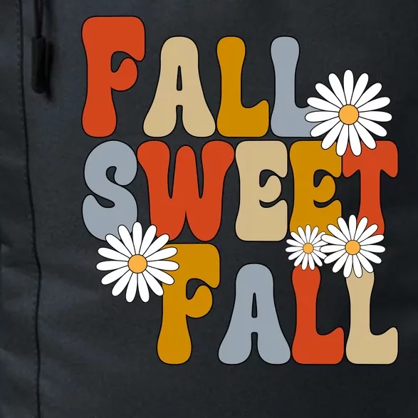 Fall Sweet Fall Retro Flower Daily Commute Backpack