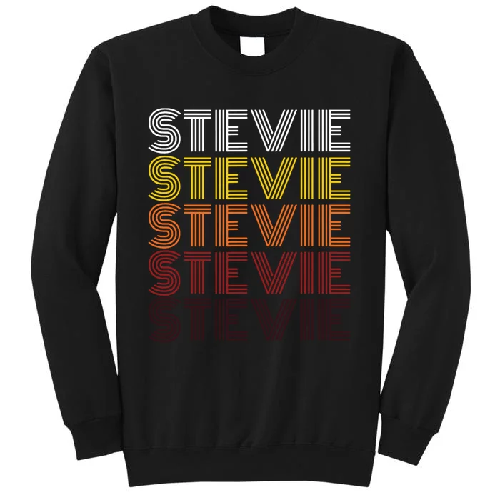 Funny Stevie First Name Vintage Stevie Sweatshirt