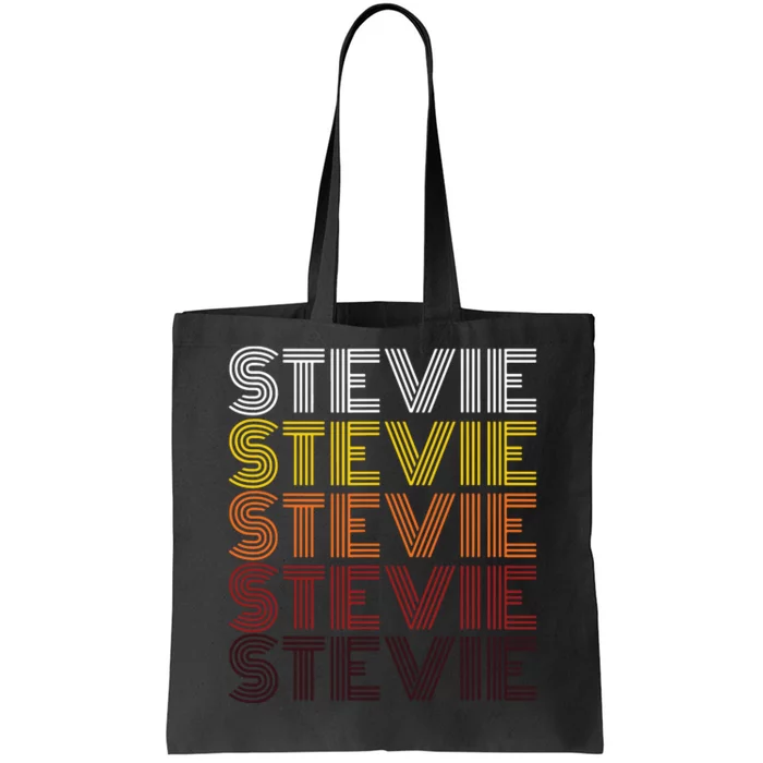 Funny Stevie First Name Vintage Stevie Tote Bag