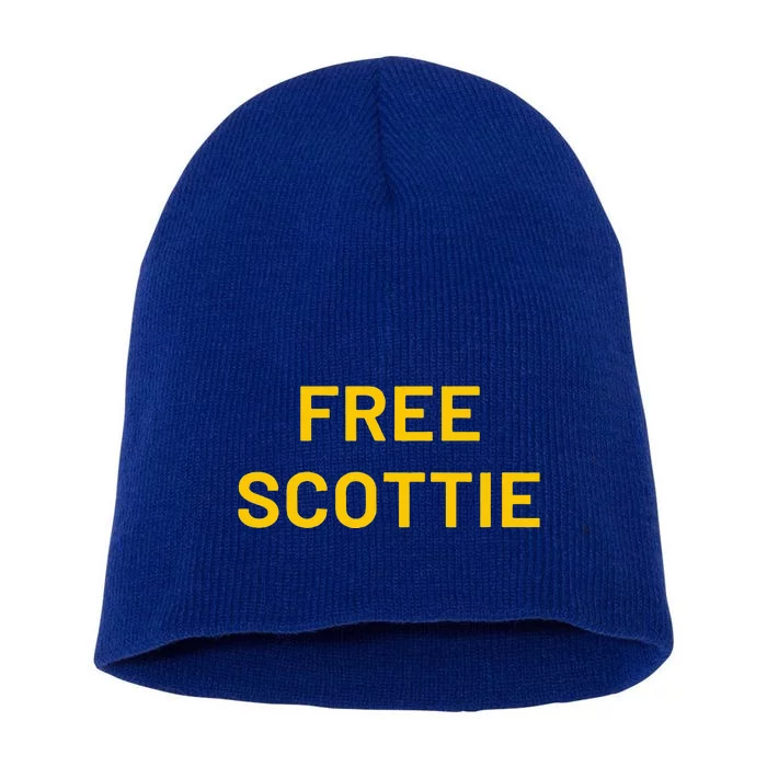 Free Scottie Short Acrylic Beanie