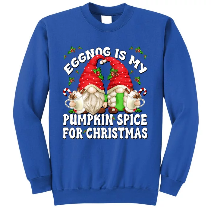 Funny Saying For Pumpkin Spice Lover Cute Christmas Gnome Gift Tall Sweatshirt