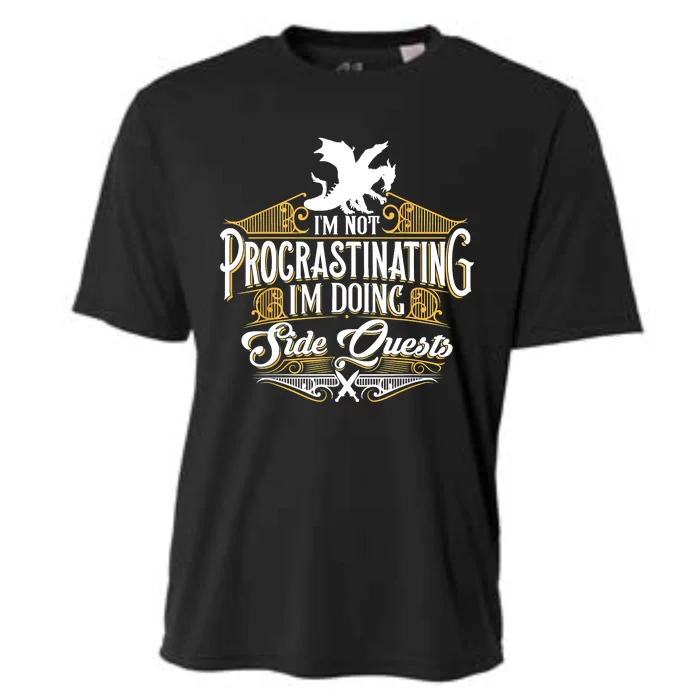 Funny Sarcastic, Funny Not Procrastinating, Nerdy Cooling Performance Crew T-Shirt