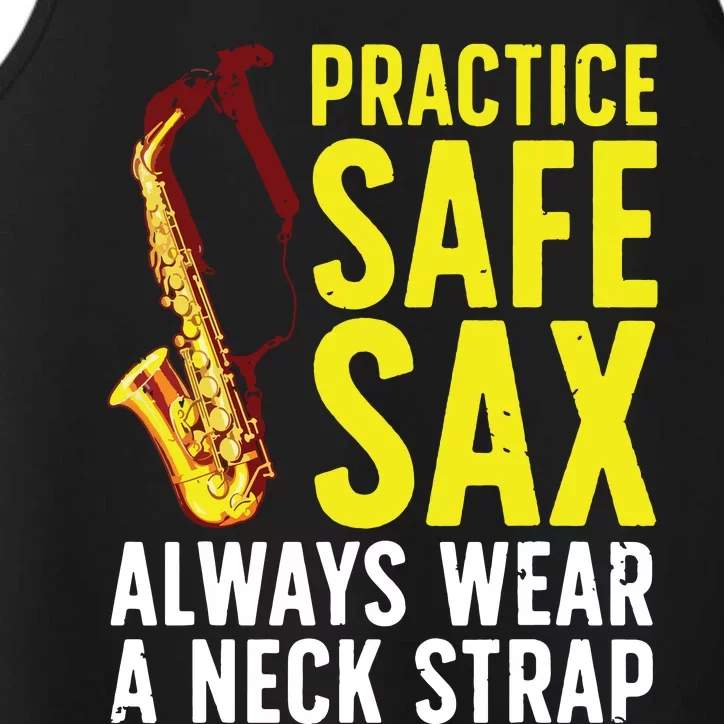 Funny Saxophone For Men Women Saxophone Player Saxophonist Performance Tank