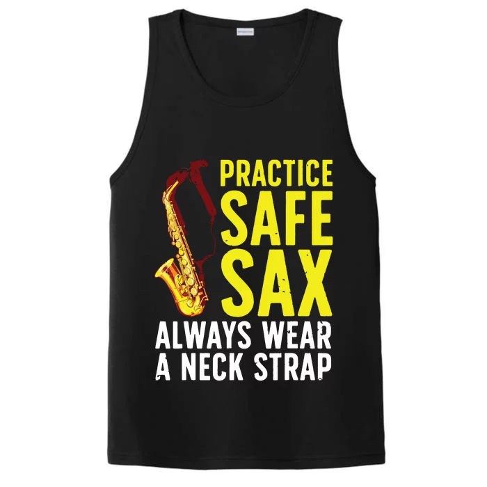 Funny Saxophone For Men Women Saxophone Player Saxophonist Performance Tank