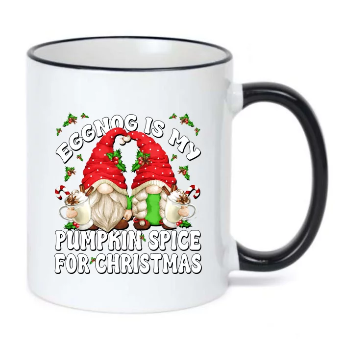 Funny Saying For Pumpkin Spice Lover Cute Christmas Gnome Gift Black Color Changing Mug