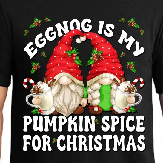 Funny Saying For Pumpkin Spice Lover Cute Christmas Gnome Gift Pajama Set