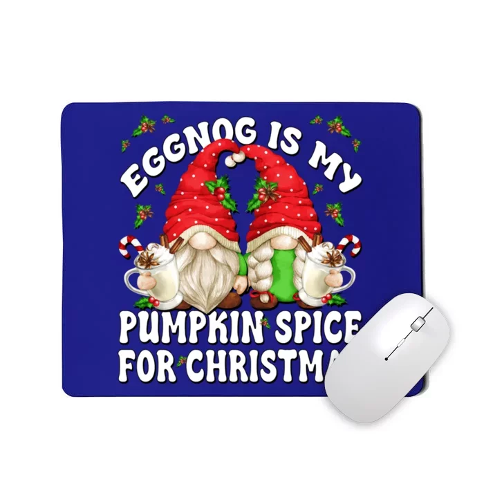 Funny Saying For Pumpkin Spice Lover Cute Christmas Gnome Gift Mousepad