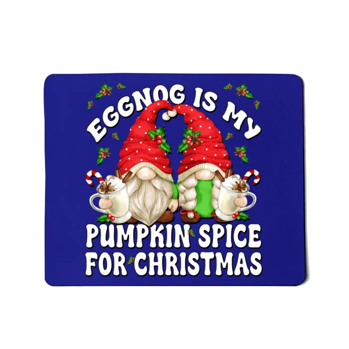 Funny Saying For Pumpkin Spice Lover Cute Christmas Gnome Gift Mousepad