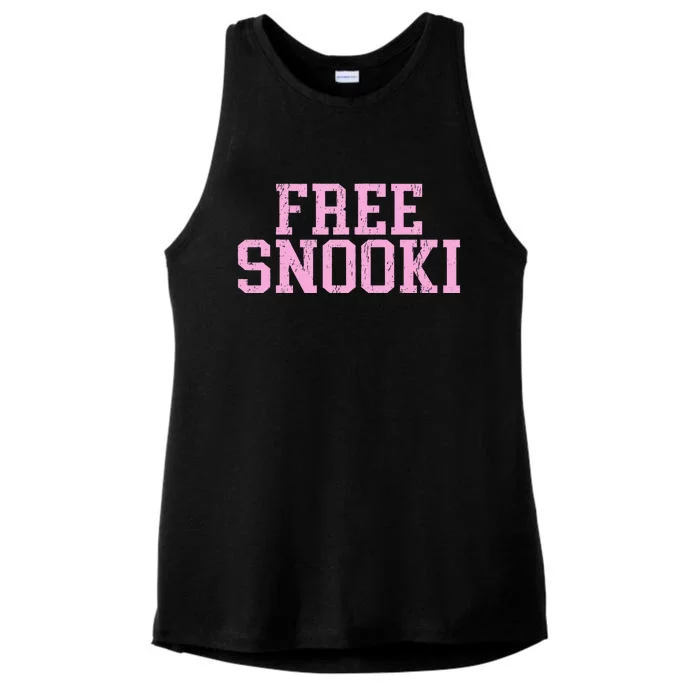 Free Snooki Ladies Tri-Blend Wicking Tank