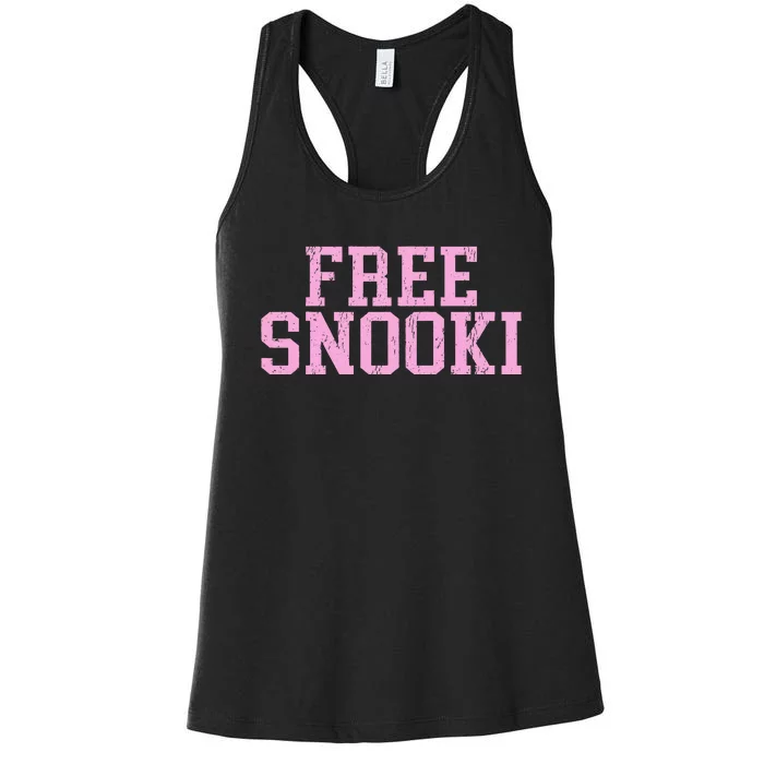 Free Snooki Women's Racerback Tank