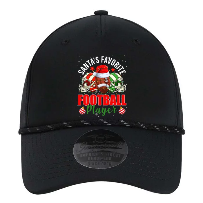 Funny SantaS Favorite Football Player Christmas Lights Xmas Gift Performance The Dyno Cap