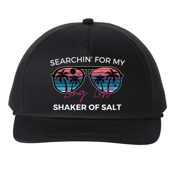 Funny Searching For My Long Lost Shaker Of Salt Shaker Snapback Five-Panel Rope Hat