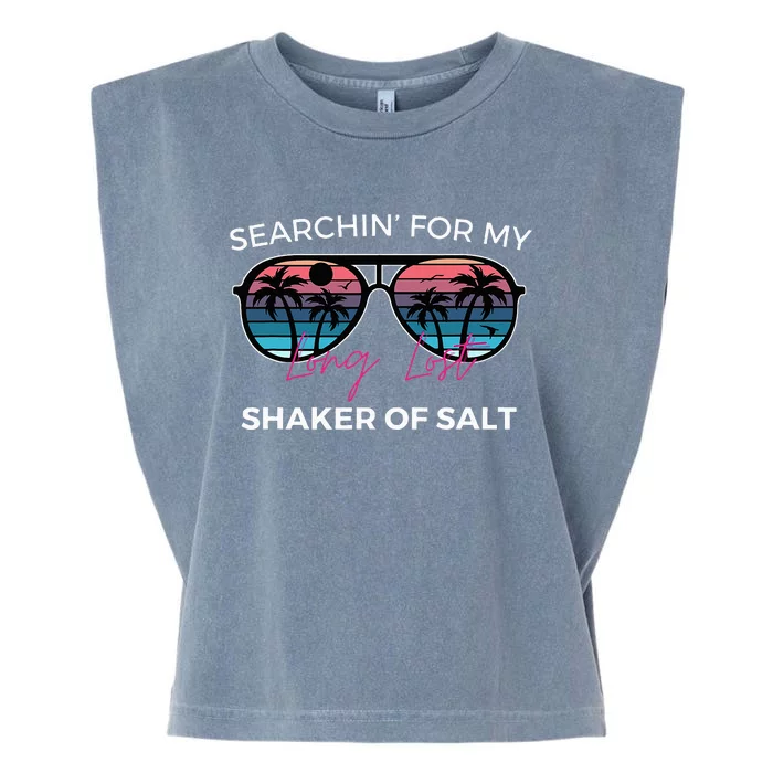 Funny Searching For My Long Lost Shaker Of Salt Shaker Garment-Dyed Women's Muscle Tee