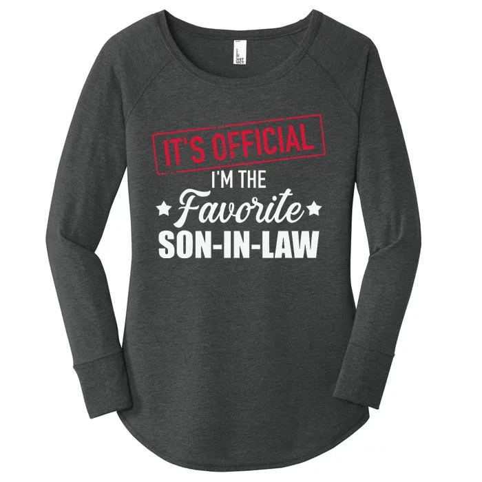 Favorite soninlaw from motherinlaw or fatherinlaw Women's Perfect Tri Tunic Long Sleeve Shirt