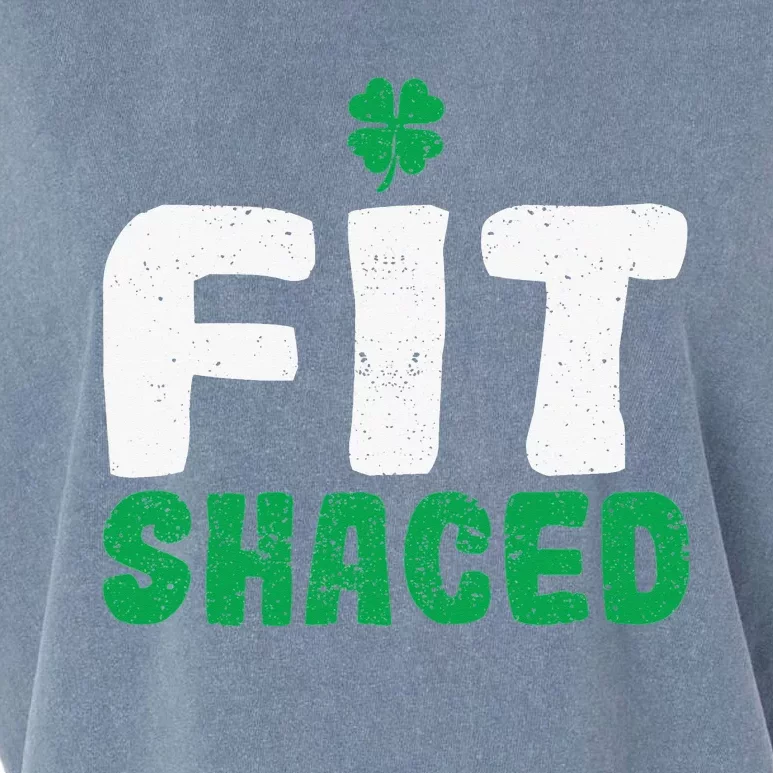 Fit Shaced Funny Irish Roots Pride St Patricks Day Shamrock Garment-Dyed Women's Muscle Tee