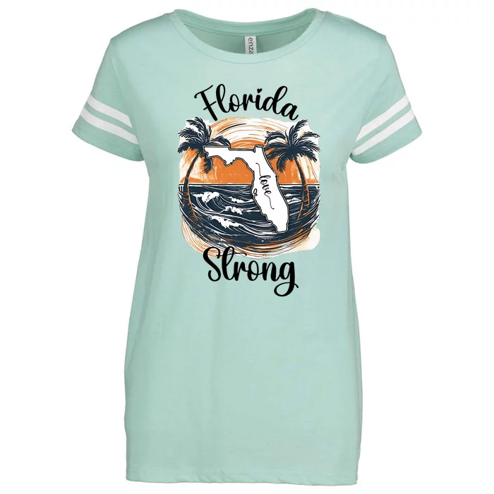 Florida Strong Florida Southeastern Enza Ladies Jersey Football T-Shirt