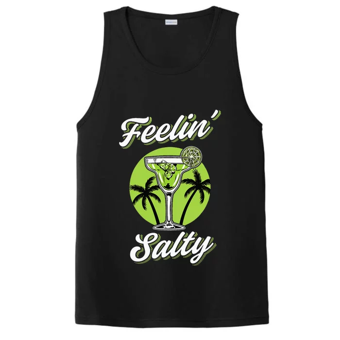 Feeling Salty Funny Cinco De Mayo Margarita Mexican Performance Tank