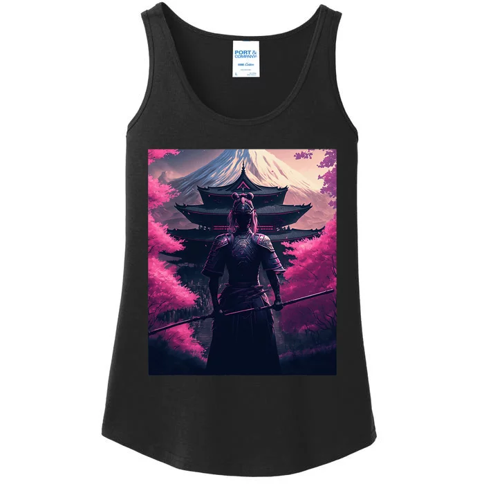 Female Samurai Ladies Essential Tank