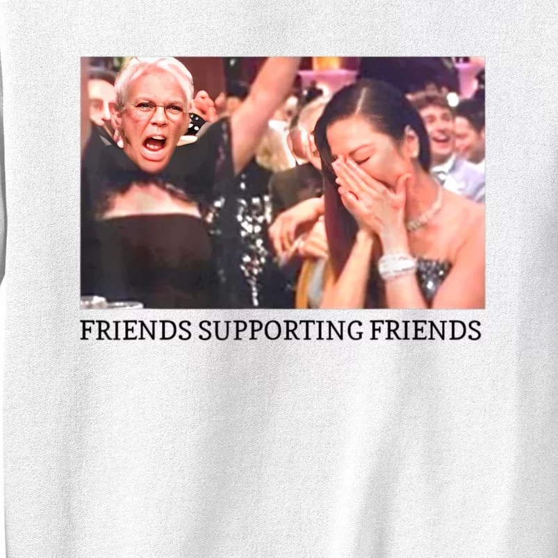 Friends Supporting Friends Funny Sweatshirt